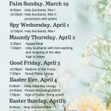 Holy Week Services